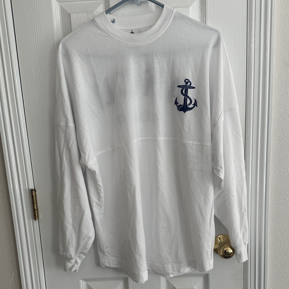 Yacht Club White Anchor Cancun Mexico Graphic Men's Shirt